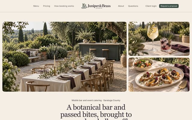 Juniper & Brass Events